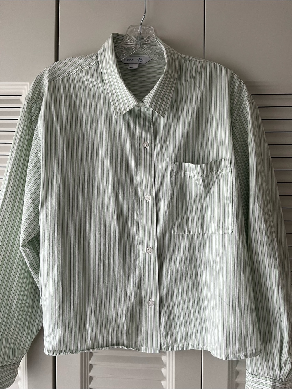 Old Navy "The Cropped Shirt"